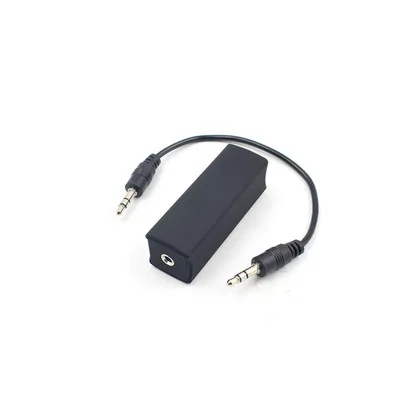 3.5mm Aux Audio Noise Filter Ground Loop Isolator Eliminate Car Electrical Noise For Car stereo Radio MP3 Speaker Player