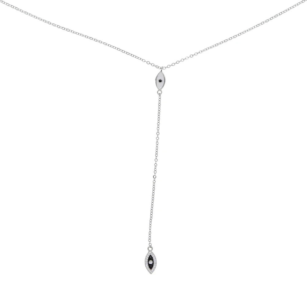 Длинное ожерелье акция новинка 2017 Стерлинговое Серебро 925 пробы модное женское