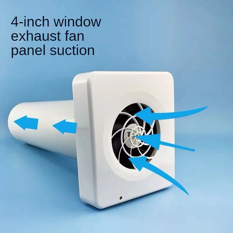 4 ''бесшумный вытяжной вентилятор вентиляция для кухни потолка окна стен