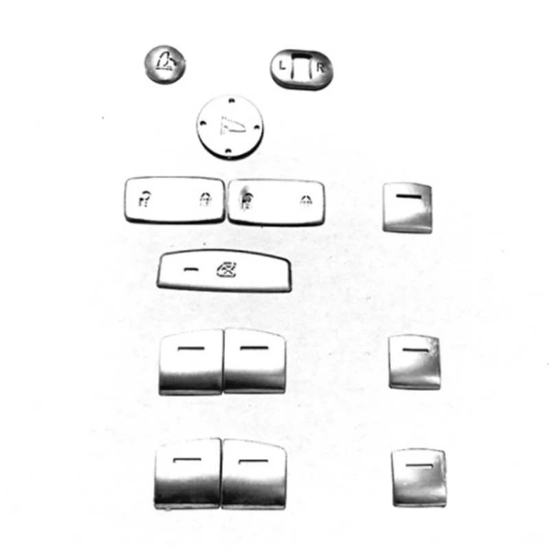 

13 шт. кнопки для стеклоподъемника из алюминиевого сплава, наклейка для крышки переключателя, отделка для 11-го поколения Honda Civic 2022, аксессуар...