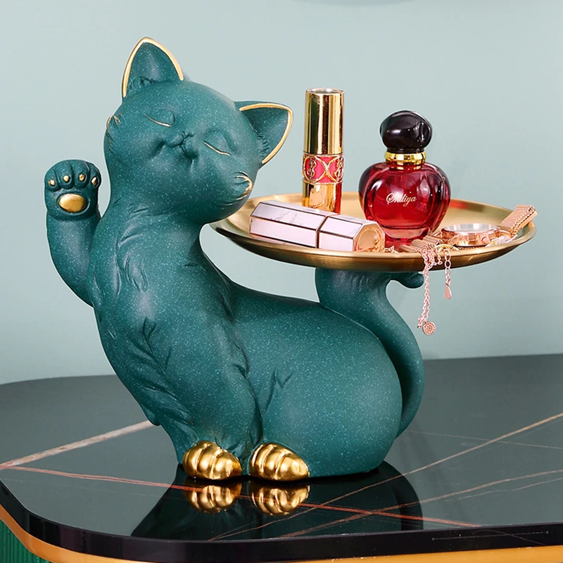 

Подставка для хранения ключей, роскошный креативный Настольный светильник для гостиной, с леденцами, декоративное приспособление для хран...