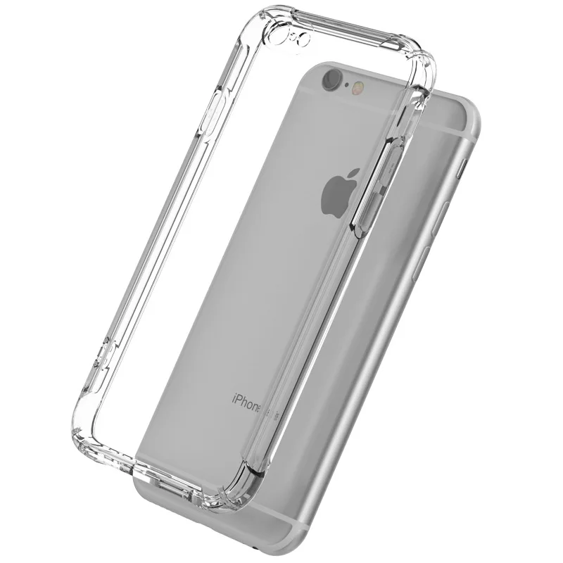 

Fashion Shockproof Bumper Transparent Silicone Phone Case TPU Back Cover for iPhone 11 X XS XR XS Max 8 7 6 6S Plus
