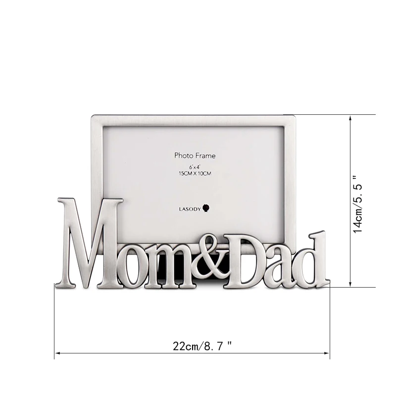 Рамка для фотографий мама и папа отличный подарок на день матери отца рождения