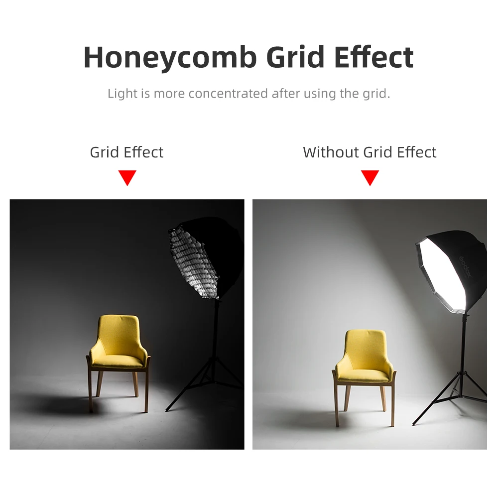 

Triopo 55cm 65cm 90cm 120cm Speedlite Portable Octagon Umbrella Softbox + Honeycomb Grid Outdoor Flash Soft Box for Canon Godox
