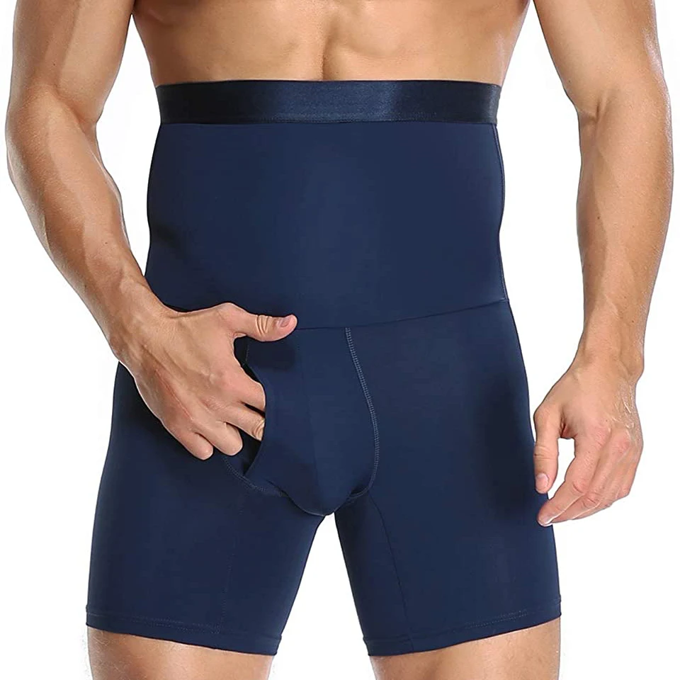

Men Slimming Body Shaper Waist Trainer High Waist Shaper Control Panties Compression Underwear Abdomen Belly Shaper Shorts
