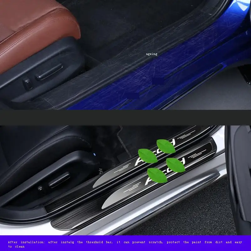 

Accessoires Voiture Sticker Exterior Car Decoration Accessories Rear Panel Door Welcome Pedal 10th Generation FOR Honda Accord