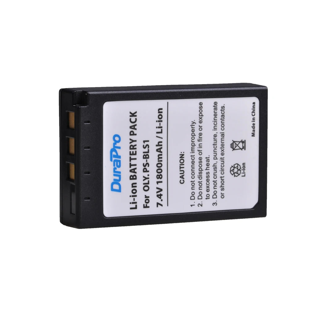 DuraPro 4x1800mAH PS-BLS1 PSBLS1 Аккумулятор для фотоаппарата Olympus | Электроника