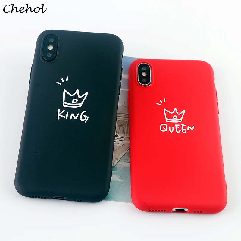Модные чехлы для телефонов IPhone 11 Pro SE X XS MAX XR 8 7 6 S Plus чехол с короной мягкие