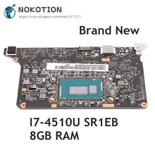 NOKOTION For Lenovo yoga 2 pro Laptop Motherboard I7-4510U/I7-4500 CPU 8GB RAM VIUU3 NM-A074 5B20G38213 Main Board