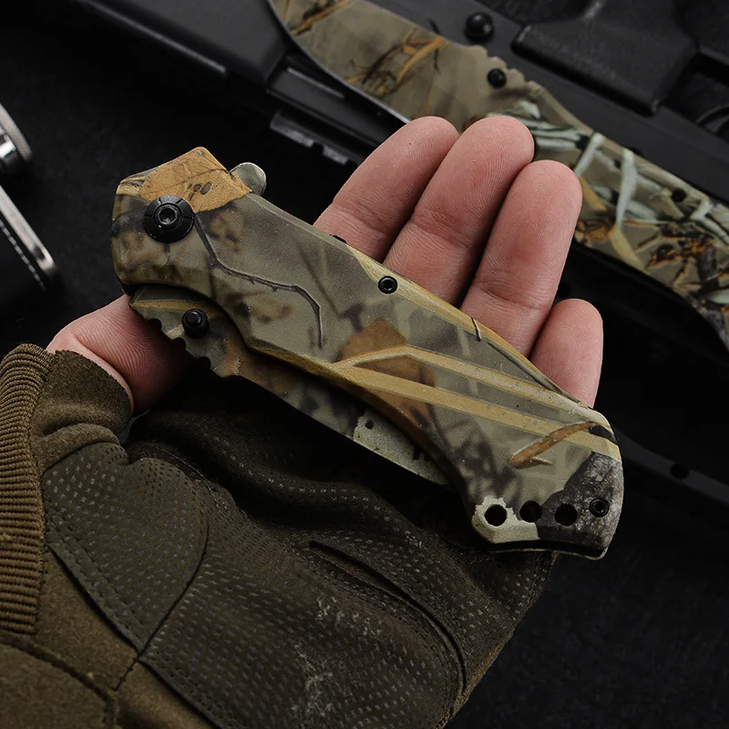 

Outdoor High Hardness Folding Knife Multifunctional Portable Folding Pocket Knife Folding Knife Tactical Knife