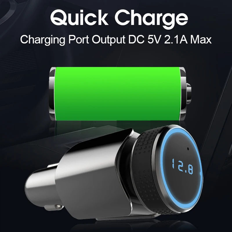 Автомобильное зарядное устройство с Bluetooth автомобильный стерео MP3-плеер