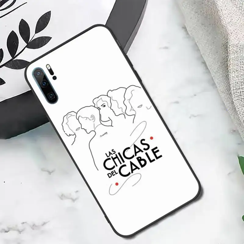 

Cable Girls Phone Case For Huawei P20 P30 P40 lite Pro P Smart 2019 Mate 10 20 Lite Pro Nova 5t