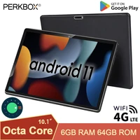 world premiere perkbox android 11 0 tablet 10 inch octa core cpu 6gb ram 64gb rom 128gb expansion 4g fdd lte wifi gps
