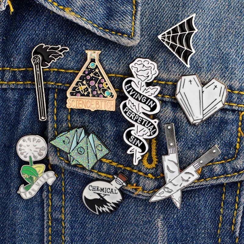 

Charms Brooch Creative Gift Badge Fashion Pin Women Funny Jewelry Brooch High Quality Chest Brooch Fashion Backpack Badge