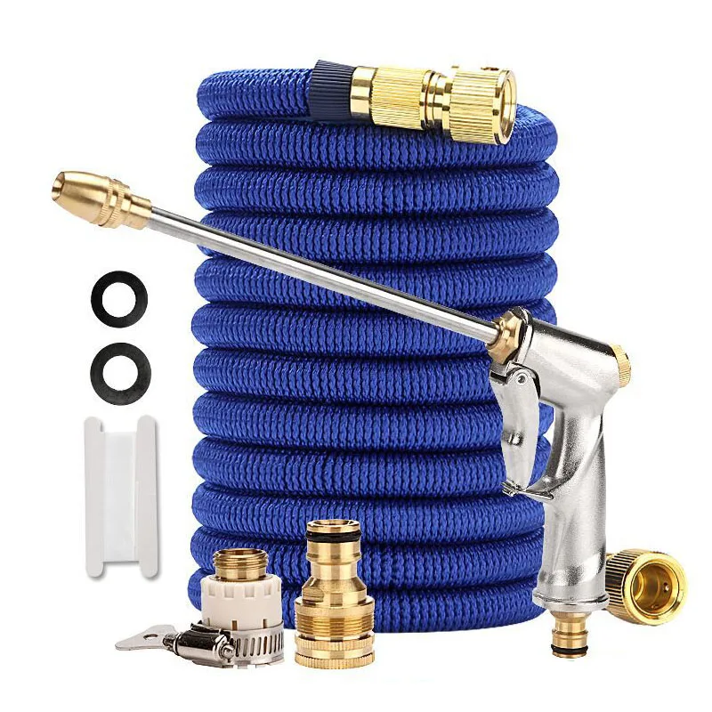 Шланг труба 25FT 100FT садовый шланг расширяемый гибкий Водный пластиковый Удобная с