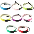 Лента Электролюминесцентная, цвет белыйсинийкрасныйрозовыйфиолетовыйзеленыйлимонно-зеленыйжелтый, 1 комплект