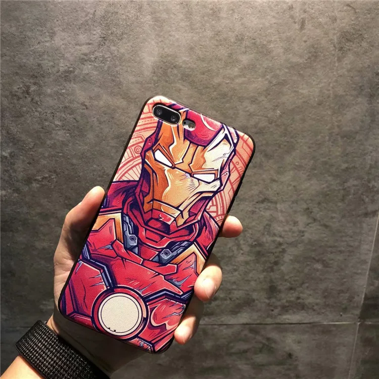 5 Для iPhone 11 Pro 7 8 6s Marvel hero Мстители чехол для телефона для iPhone 11 Pro Max X XS 6 6s 7 8 Plus Мягкий силиконовый чехол - Цвет: 5