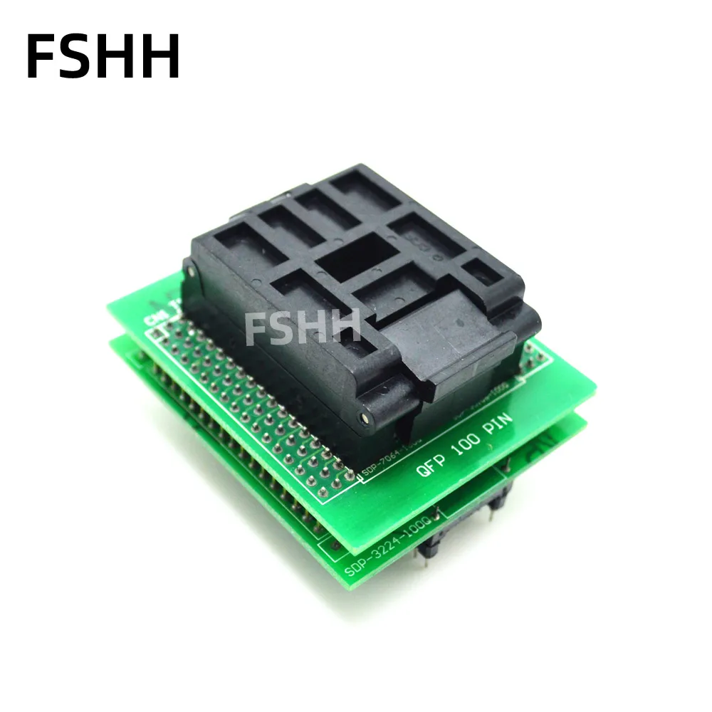 USB адаптер для программирования QFP100 к тестовому разъему DIP48|Промышленные