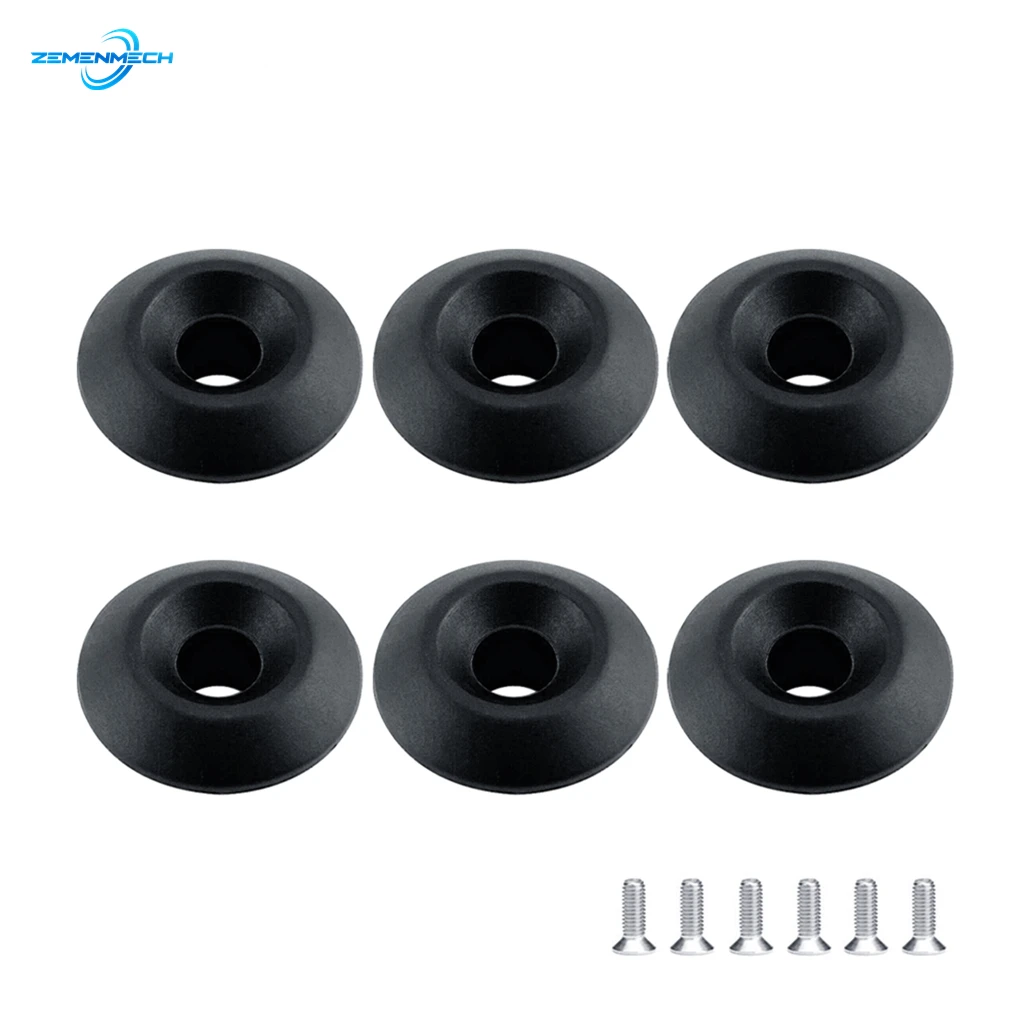 

6PCS Kayak Canoe Plastic Deck Line Guides Outfitting Nylon Round Shape Rope Guides Boat Rowing Boat Dinghy Rigging Accessories