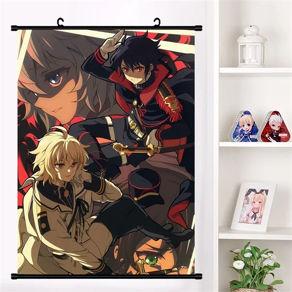 Картина на холсте аниме Owari No Seraph of The End настенные картины и принты в