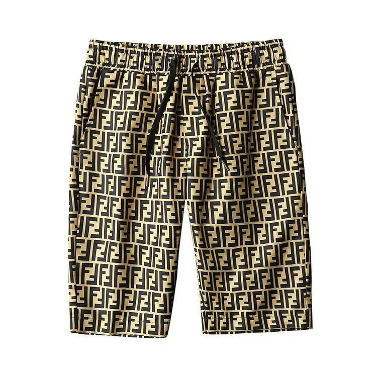 

Shorts Men's Trendy 5-point Beach Pants 2021 Summer New Fashion Letter Printed Quick Drying Pants
