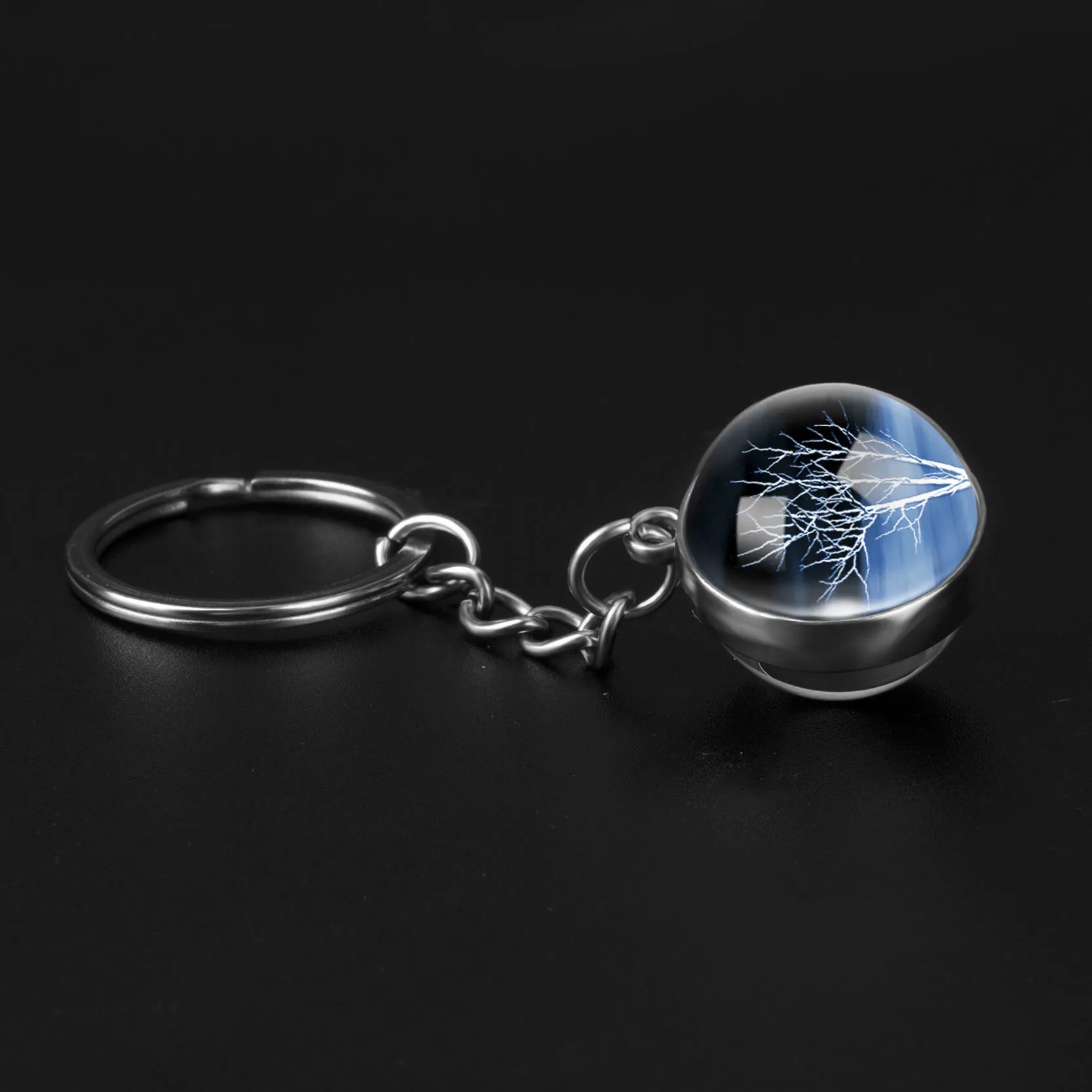 Новое поступление двухсторонний стеклянный брелок с изображением дерева жизни