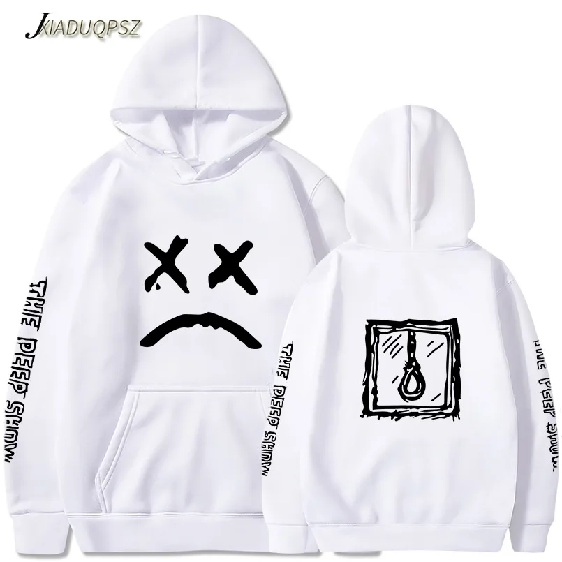 Lil Peep/толстовки с капюшоном Love lil. peep для мужчин/женщин, пуловер с капюшоном, свитшоты для мужчин/женщин, sudaderas cry, детские толстовки с капюшоном - Цвет: WY151-152 White