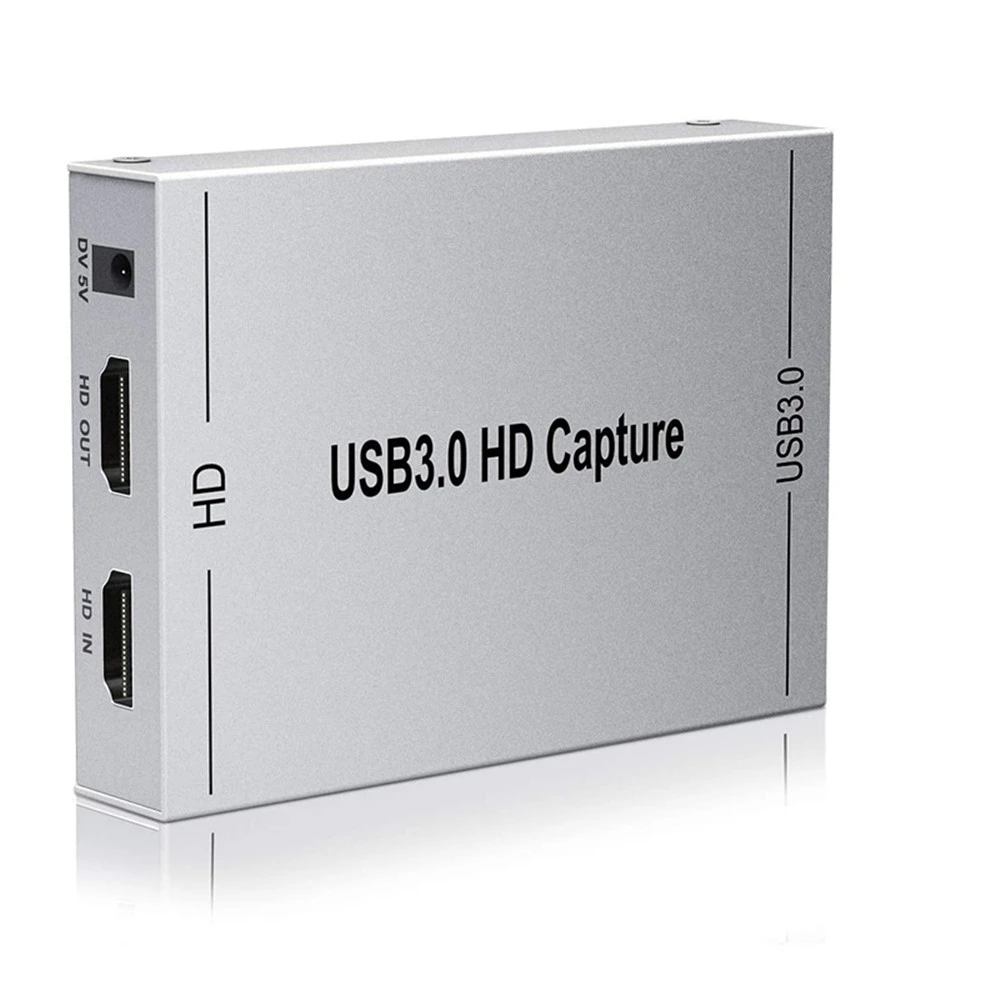 Карта захвата игр HD 1080P 60FPS USB 3 0 HDMI устройство для прямой трансляции и совместимое