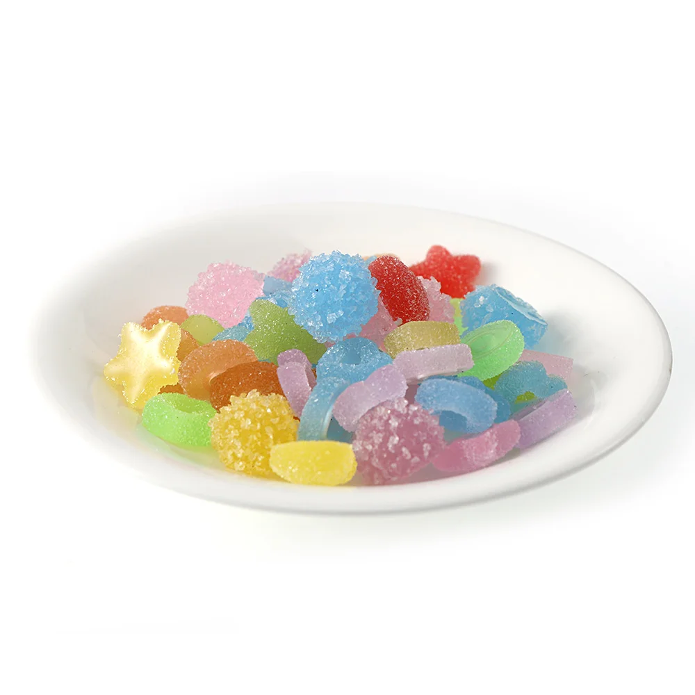 

Mini Simulation Resin Flatback Soft Sweets Diy Crafts And Scrapbooking Tools Phone Case Home Decoration Resin Embellishments