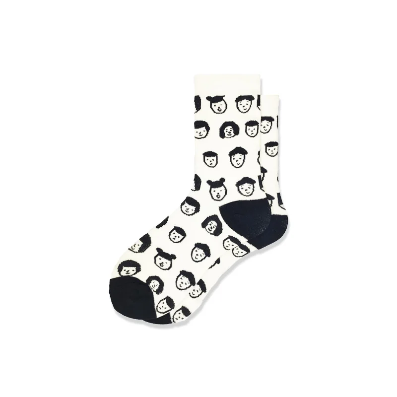 Носки под костюм для мужчин и женщин милые короткие носки из чистого хлопка в