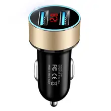 Universal Car Vehicle 3.1A Dual USB Mobile Phone Quick Charging Charger  Auto Replacement Parts