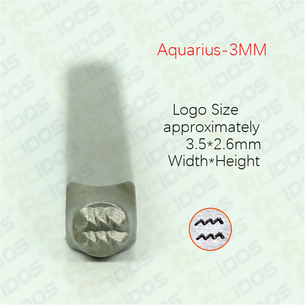 3 мм гороскоп/Двенадцать созвездия зодиака Знак 12 шт. дизайн браслет &quotсделай