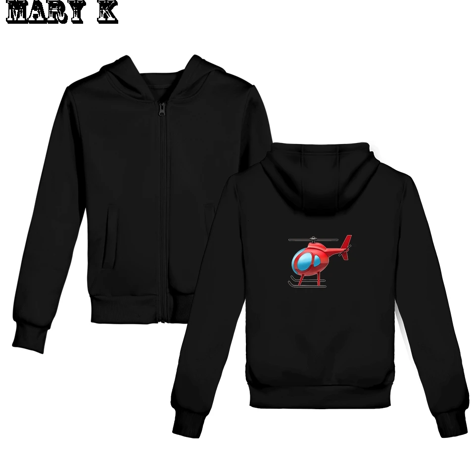 Tony Lopez Merch Elicopter/Детские толстовки с капюшоном на молнии Толстовки для мальчиков и