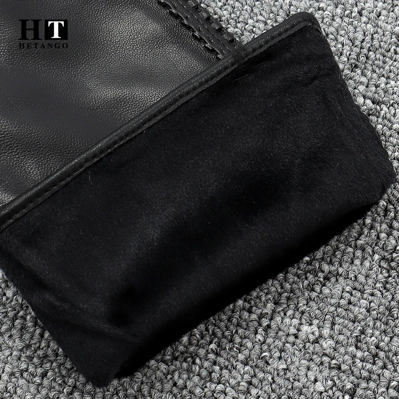 Зимние женские модные рукава из овечьей кожи уличные теплые варежки натуральной