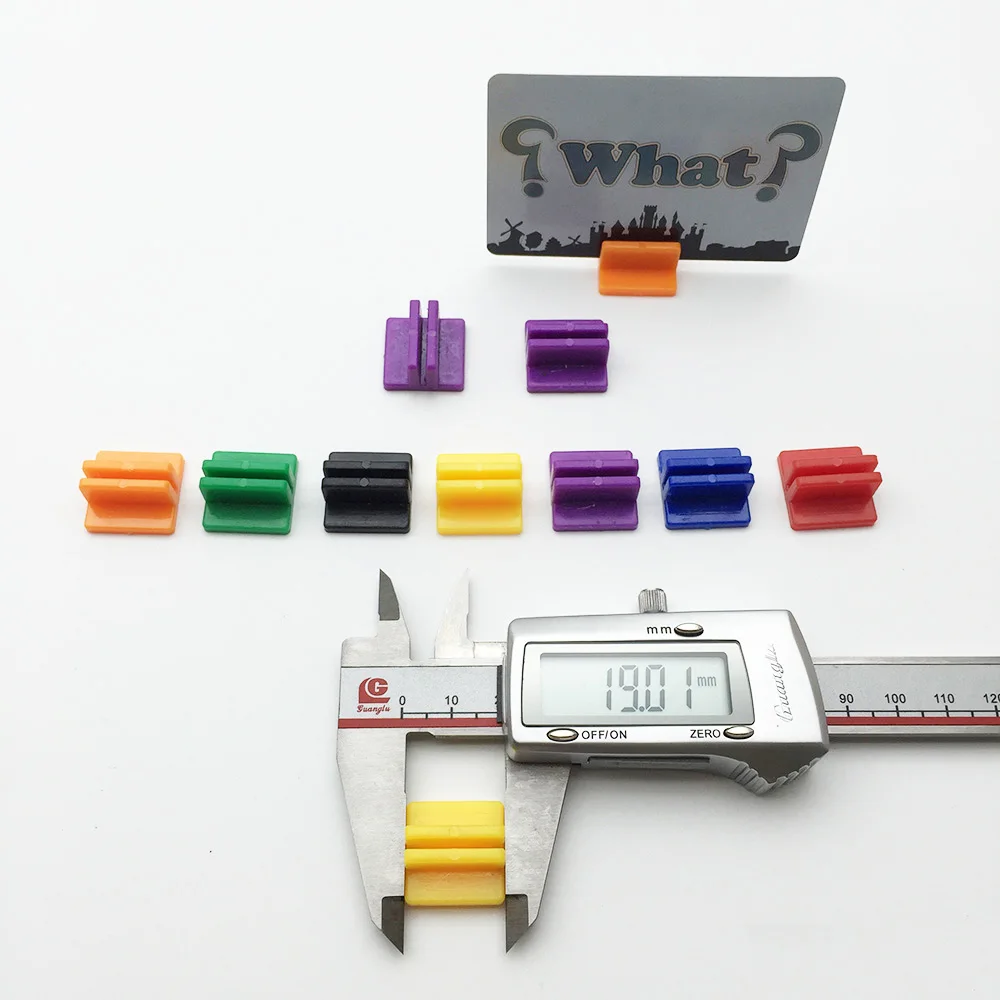 10 шт./лот новый набор пластиковых держателей для 2 мм бумажных карт игровых