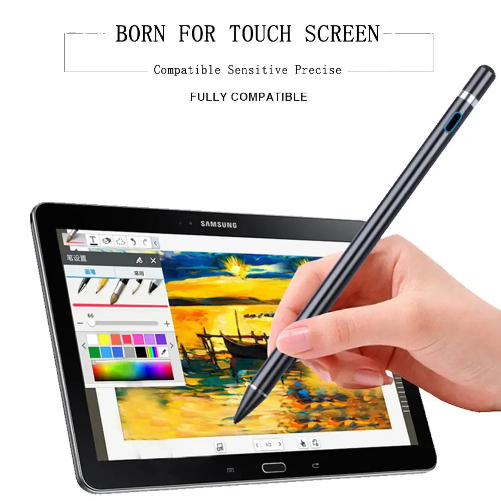 

Universal Capacitive Stlus Touch Screen Pen Smart Pen for IOS/Android System Apple iPad Phone Smart Pen Stylus Pencil Touch Pen