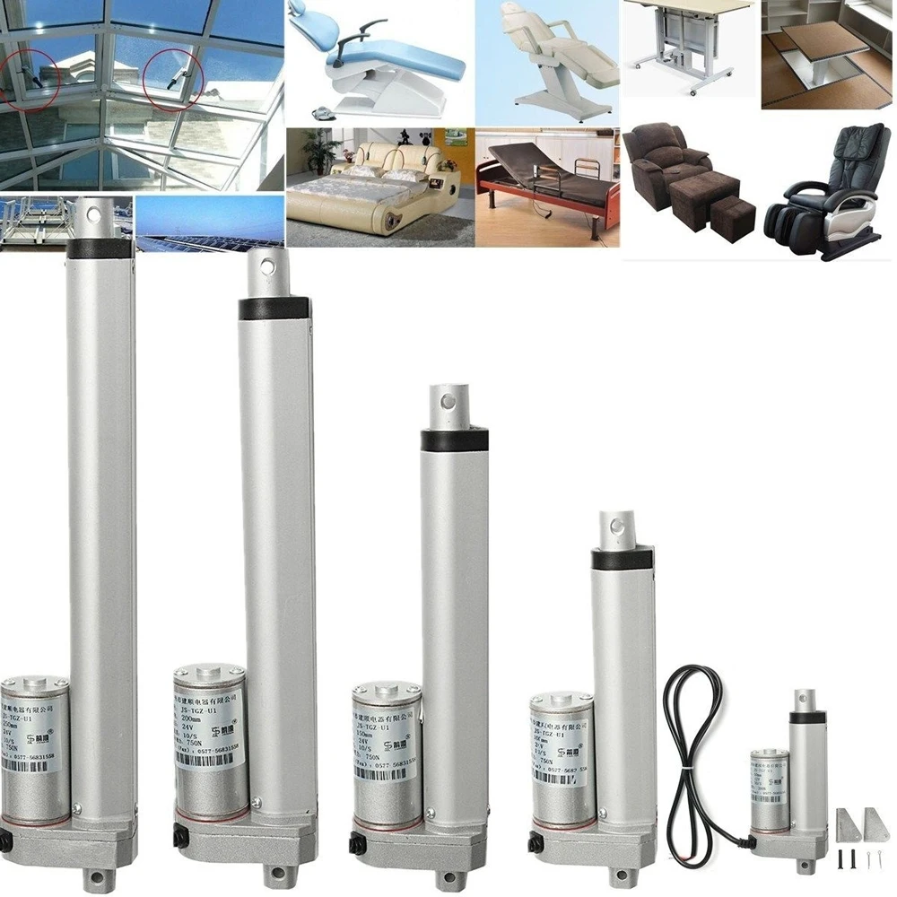 Электрический линейный привод 12 В DC мотор контроллер движения с концевым