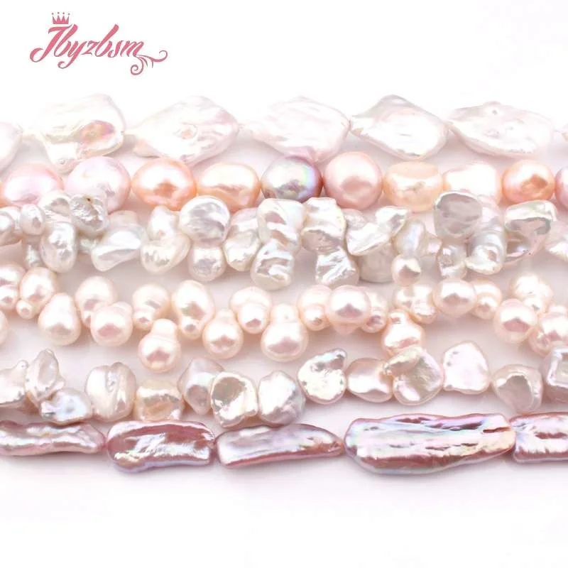 Бусины Из Натурального пресноводного жемчуга реборн Кеши бусины неправильной