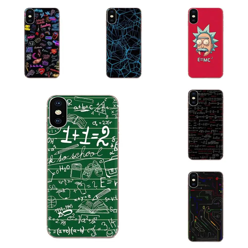 Физическая формула E=mc2 для LG G3 G4 G5 G6 G7 K4 K7 K8 K10 K40 K50 Q6 Q60 V10 V20 V30 V40 Nexus 5 5X 2017 TPU Новая мода на.