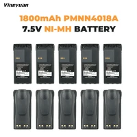10x replacement battery pmnn4017 pmnn4018 pmnn4018ar for motorola ct150ct250ct450two way radio battery
