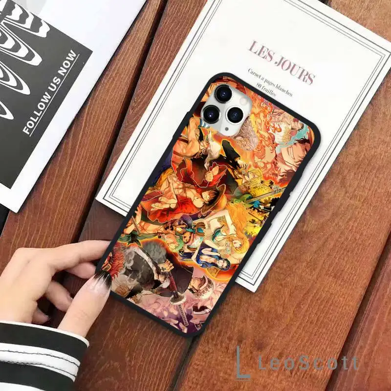

Anime Nami Chopper Luffy Anime cartoon Phone Case for iPhone 11 12 pro XS MAX 8 7 6 6S Plus X 5S SE 2020 XR Soft silicone
