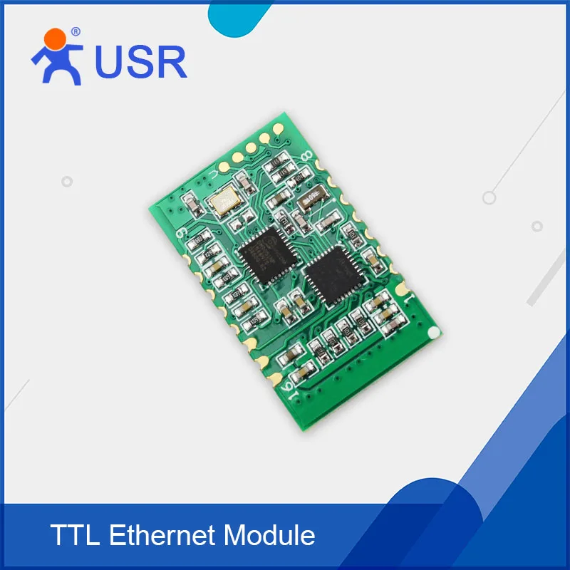 SMT Серийный UART TTL в TCP IP/Ethernet Модуль конвертера RJ45 с встроенной веб-страницей поддерживает HTTPD клиент DNS DHCP USR-TCP232-S2 on.