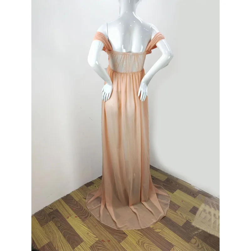 Платья для беременных с разрезом спереди одежда принтом стрельбы платье