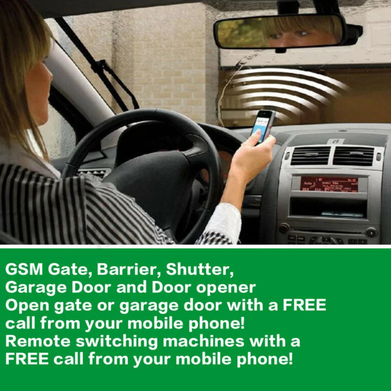 

Tool Gate Opener SIM Card GSM 850-1900MHz Frequency Household Good Gain Antenna