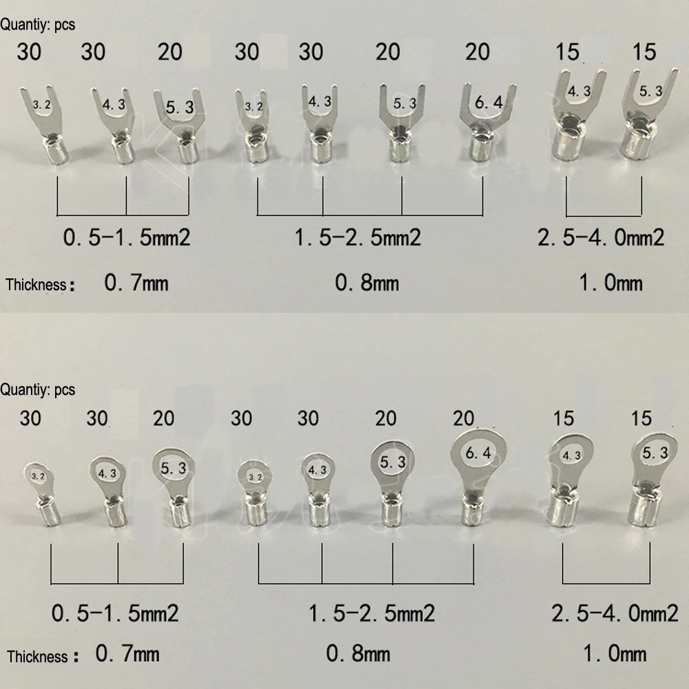 Клеммы для проводов и кабелей Обжимные Щипцы зачистки плоскогубцы с 420 клеммами