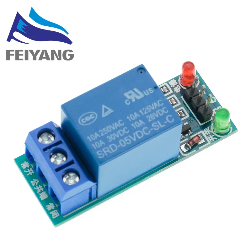 50 шт. 1 канальный релейный модуль 5 В низкий уровень управления SCM бытовой