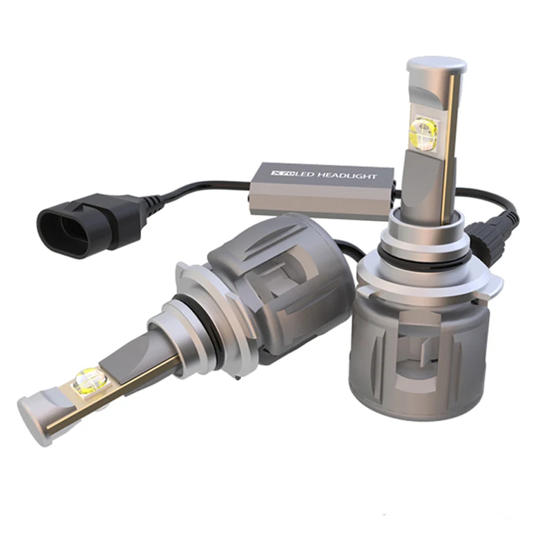 Xhp70 H7 H4 H11 светодиодный лампы 6000K 120W 16000LM 9005 9006 D1S D2S D3S Автомобильный головной
