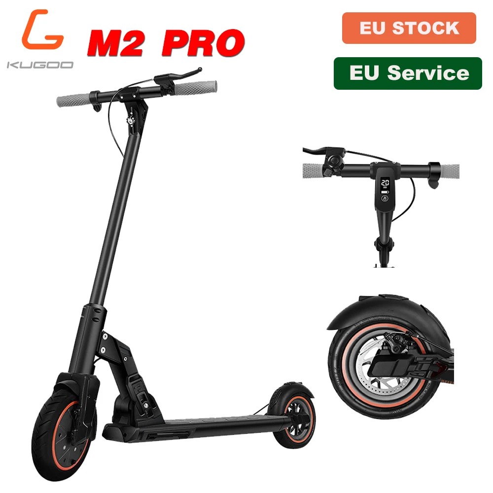 Складной электрический самокат KUGOO M2 PRO 8 5 дюйма вакуумная шина 350 Вт 30 км 25