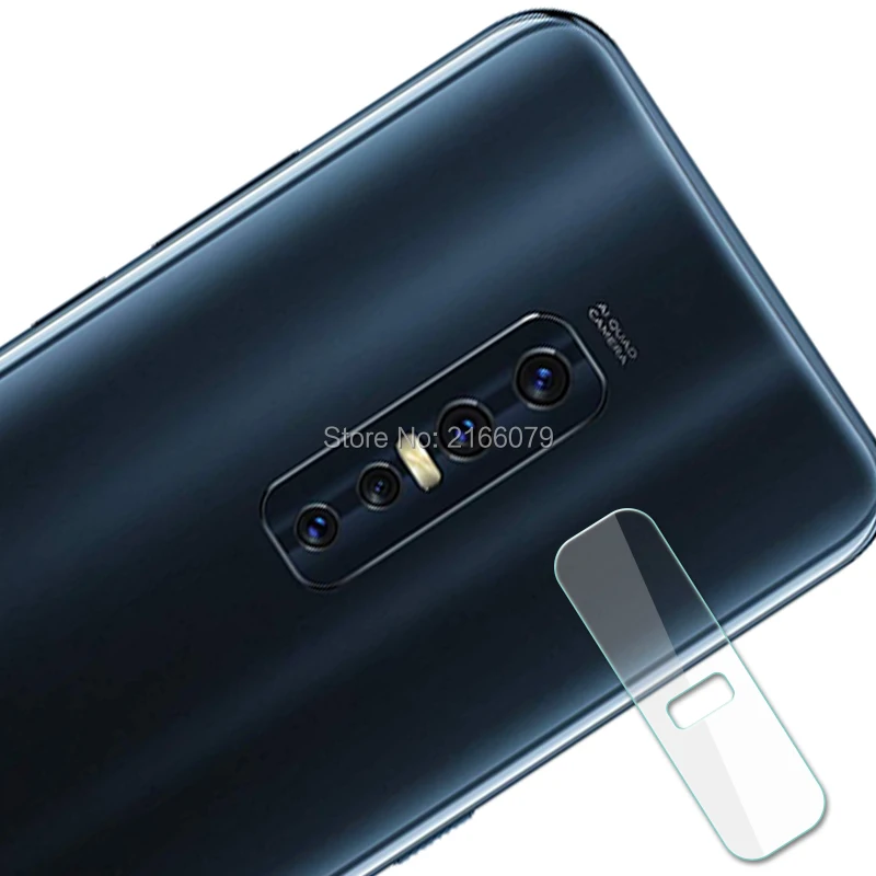 10 шт./партия для vivo V17 Pro 6,4" Прозрачная задняя камера защитная крышка для объектива Мягкий закаленное защитный из стеклянной пленки