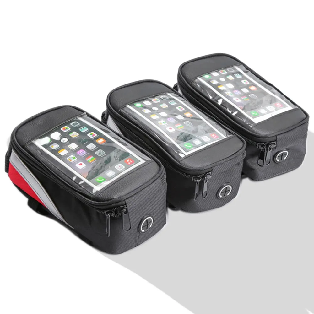 

Bicycle Bag Phone Case For Bycicle Cycling Bike Bag Mobile Bike Accessories Head Tube Handlebar Cell Mobile Phone Bag Case